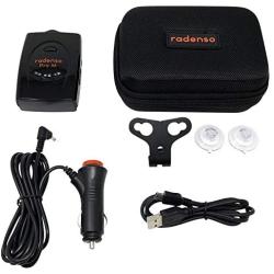 Radenso Pro M Radar Detector with Reduced False Alerts, USA Technical Support, GPS Lockouts, Red Light and Speed Camera Alerts, MultaRadar Detection