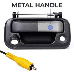 Master Tailgaters Black Metal Tailgate Handle with Backup Camera Replacement for Ford F150, F250, F350, F450, F550 2005-2016
