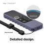 elago R3 Protective Case Compatible with Apple TV Siri Remote 4K (5th) / 4th Generation (Lavender Grey) - Extra Protection, Durable Silicone, Lanyard Included, Full Access