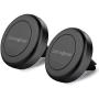 Samsonite - 2 Pack Car Phone Holder with Easy Snap Technology, Universal Magnetic Phone Car Mount, Fits Most Air Vents, 4 Metal Plates Included, Fits Most Phones Including iPhone and Samsung