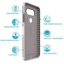 Speck Products Presidio Grip Cell Phone Case for LG V20 - White/Ash Grey