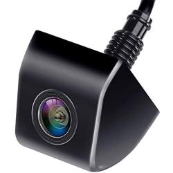 Car Rearview Camera, HD CCD Backup Camera Waterproof, Night Vision Reverse Camera with Parking Assist Line Mirror Image Parking Camera for 12V Vehicle Car Mini-Truck RV SUV Minivan Pickup Camper