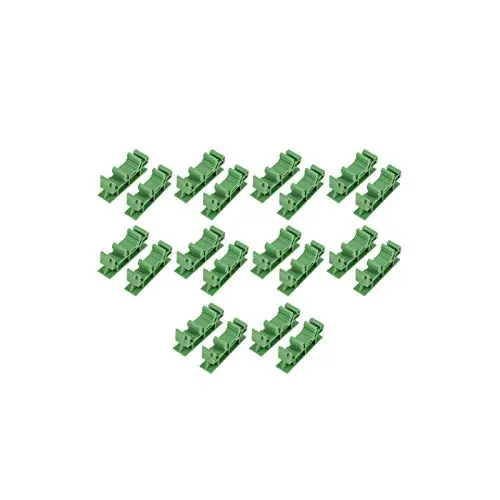 10Pcs DIN Rail Circuit Board Bracket,C45 35mm Electronic Switching Devices Mounting Bracket,KPRH-175 Pcb Board Bracket Holder Carrier