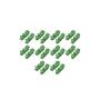 10Pcs DIN Rail Circuit Board Bracket,C45 35mm Electronic Switching Devices Mounting Bracket,KPRH-175 Pcb Board Bracket Holder Carrier