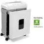 Aurora AU1262XA Anti-Jam 12-Sheet Crosscut Paper and CD/Credit Card Shredder, White/Gray Aurora AU1262XA Anti-Jam 12-Sheet Crosscut Paper and CD/Credit Card Shredder, White/Gray