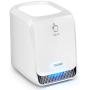 Desktop Barcodes Scanner，THARO M6 1D 2D Barcode Scanner, Automatic Hands-Free Wired Bar Code USB Bar-Code Scanning Platform Presentation Image Reader QR Bar Codes Scanner, Scan Mobile Payment, White