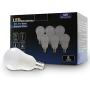 Yueximei E17 Globe Light Bulb, 5 Watt 40W Equivalent, 5000K Daylight, 450LM,Slender G14 LED Bulbs for Ceiling Fan, Chandelier Lighting, Not Dimmable, Pack of 6