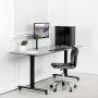VIVO Single Monitor Adjustable Tilt Desk Mount Stand for 1 LCD Screen up to 27 inches STAND-V001C