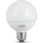 FEIT Electric G2560/850/10KLED/3 G2560/850/10Kled/ Non-Dimmable Led Lamp, 60 W, 120 Vac, 650 Lumens, 5000 K, CRI >80, 3.15 in Dia, 4.3'' H x 3.1'' D, Product Specific, 3 Piece