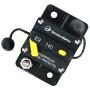 140 Amp Waterproof Circuit Breaker with Manual Reset Suitable for Motor Auto Car Marine Boat Bike Stereo Audio 12V-24V DC (140A)