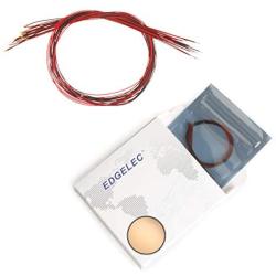 EDGELEC 20pcs 0402 0603 0805 1206 Pre Wired SMD LED Light Emitting Diode Micro Litz Length 7.8in. Soldered White Red Green Yellow Blue Orange Pink UV (20pcs DC 3V 0402 Warm White Prewired Mini Lights)