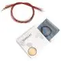 EDGELEC 20pcs 0402 0603 0805 1206 Pre Wired SMD LED Light Emitting Diode Micro Litz Length 7.8in. Soldered White Red Green Yellow Blue Orange Pink UV (20pcs DC 3V 0402 Warm White Prewired Mini Lights)