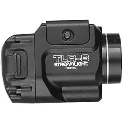 Streamlight 69410 TLR-8 500 Lumen Weapon Mounted Tactical Flashlight W/Red Laser, Black