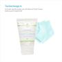 NatraCure Vented Moisturizing Gel Heel Sleeves - (Skin softening footcare treatment socks for Cracked heels, Dry feet, Foot calluses, Rough heel socks - (608-M CAT) - Color: Aqua Blue - Size: Regular