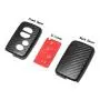 TANGSEN Smart Key Fob Case 3D Carbon Emboss Cover for SUBARU BRZ CROSSTREK FORESTER WRX for TOYOTA AVALON CAMRY COROLLA HIGHLANDER PRIUS RAV4 SEQUOIA VENZA for SCION FRS 234Button Keyless Entry Remote