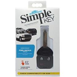 Car Keys Express Simple Key 3-Button Remote Compatible/Replacement for Ford & Lincoln Vehicles