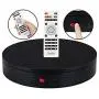 ComXim Professional 360 Degree Black Rotating Turntable for Product Photography, 88LB Capacity, 12.6in Diameter,Automatic Remote Control Angle,Speed,Direction, Various Rotation Mode