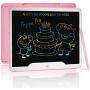 15 Inch LCD Writing Tablet, CouHaP Doodle Board Electronic Writing Pad Gift for Kids & Adults Suitable for Home, School, Dorm Office Use (Pink)