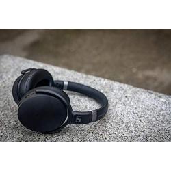 Sennheiser HD 450BT Bluetooth 5.0 Wireless Headphone with Active Noise Cancellation - 30-Hour Battery Life, USB-C Fast Charging, Virtual Assistant Button, Foldable - Black
