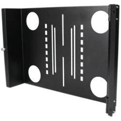 StarTech.com Universal Swivel VESA LCD Mounting Bracket for 19in Home Server Rack or Cabinet (RKLCDBKT)