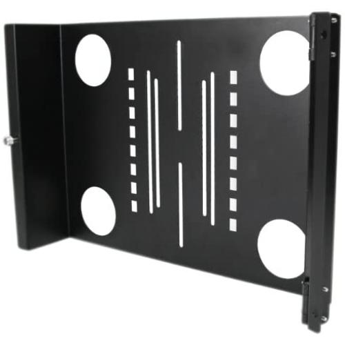 StarTech.com Universal Swivel VESA LCD Mounting Bracket for 19in Home Server Rack or Cabinet (RKLCDBKT)