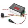 ASHATA DC PWM Motor Speed Regulator Power Controller with LED Digital Display,DC 6-60V 12V 24V 36V 48V 30A PWM DC Motor Speed Controller Start Stop Switch Easy to Use