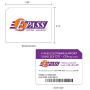 E-PASS Electronic Toll Sticker; Prepaid toll Program, Works on All Roads in FL, GA, NC