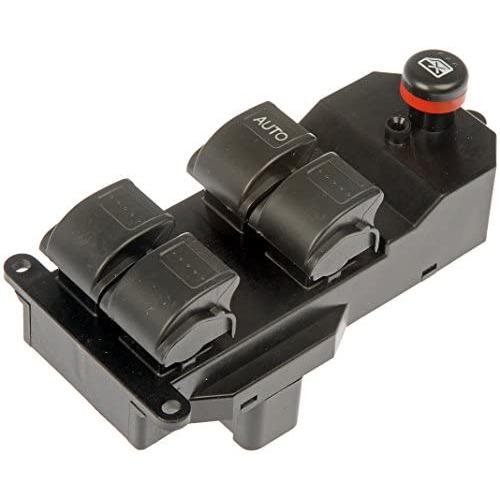 Dorman 901-602 Front Driver Side Door Window Switch for Select Honda Models, Black