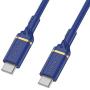 OtterBox Performance Fast Charge Cable USB-C to USB-C 3.3FT - Blue (78-80239)