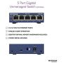 NETGEAR 5-Port Gigabit Ethernet Unmanaged Switch (GS105NA) - Desktop, and ProSAFE Limited Lifetime Protection