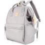 Himawari Laptop Backpack Travel Backpack With USB Charging Port Large Diaper Bag Doctor Bag School Backpack for Women&Men (1881-HZ）