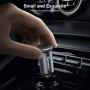 USB C Car Charger, Techkey 38W Dual Port Fast USB Car Charger Type C Compact Power Adapter with Power Delivery & Quick Charge 3.0 Compatible with iPhone/iPad/Samsung etc.