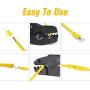 Qibaok 840PCS Electrical Wire Connectors, Insulated Wire Crimp Terminals, Mixed Butt Ring Fork Spade Bullet Quick Disconnect Assortment Kit