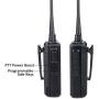 Retevis RT1 2 Way Radios Walkie Talkies Long Range,High Power Two Way Radios Rechargeable,with Earpiece,3000mAh Battery, Rugged, Emergency Alarm,for Adult Construction Warehouse Industry(5 Pack)
