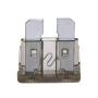 FymuSing 55 pcs 7.5 Amp Standard Blade Fuse, 7.5A Automotive Fuse for Car Truck (Grey)