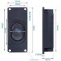 CQRobot Speaker 3 Watt 4 Ohm Compatible with Arduino Motherboard, JST-PH2.0 Interface. It is Ideal for a Variety of Small Electronic Projects.