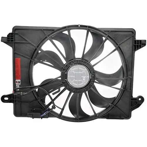 Dorman 621-526XD Engine Cooling Fan Assembly for Select Chrysler / Dodge Models, Black (OE FIX)
