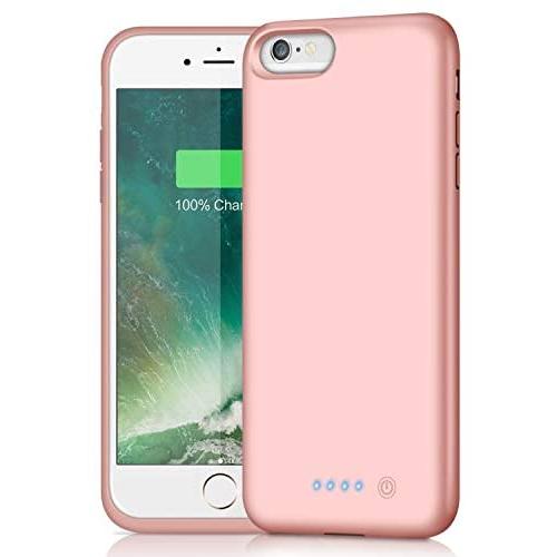 Battery Case for iPhone 6s Plus/6 Plus/7 Plus/8 Plus,8500mAh Portable Charging Case External Battery Pack for iPhone 6s Plus/6 Plus/7 Plus/8 Plus Rechargeable Charger Case Backup Power Bank(5.5 inch)
