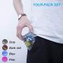 4 Pack Pill Case Portable Small Weekly Travel Pill Organizer Portable Pocket Pill Box Dispenser for Purse Vitamin Fish Oil Compartments Container Medicine Box by Muchengbao