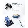 Seneo Wireless Charger, 3 in 1 Wireless Charging Station for Apple Watch, AirPods Pro/2, Detachable and Magnetic Wireless Charging Stand for iPhone 11 Pro Max/X/XS/XR/8Plus(NO QC 3.0 Adapter)