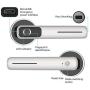 Geek Smart Fingerprint Door Lock - Biometric Door Knob Keyless Entry Door Locks for Homes/Apartments/Office/AirBnB/Hotels (Silver) Geek Smart Fingerprint Door Lock - Biometric Door Knob Keyless Entry Door Locks for Homes/Apartments/Office/AirBnB/Hotels (Silver)