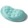 BRILA Ergonomic Memory Foam Mouse Wrist Rest Support Pad Cushion for Computer, Laptop, Office Work, PC Gaming - Massage Holes Design - Wrist Pain Relief (Aquamarine Mouse Wrist Rest)