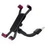 Leagway Motorcycle Phone Holder, Motorcycle Motorbike Phone Mount Holder Handlebar Compatible with 3.5-6.5 inch Samsung Galaxy S5 S6 S7 S8 S9 Nexus LG Huawei Smartphones, 360 Degree Rotation (Rose) Leagway Motorcycle Phone Holder, Motorcycle Motorbike Phone Mount Holder Handlebar Compatible with 3.5-6.5 inch Samsung Galaxy S5 S6 S7 S8 S9 Nexus LG Huawei Smartphones, 360 Degree Rotation (Rose)