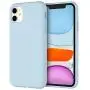 JETech Silicone Case for iPhone 11 (2019) 6.1-Inch, Silky-Soft Touch Full-Body Protective Case, Shockproof Cover with Microfiber Lining (Blue)