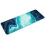 LIZIMANDU Gaming Mouse Pad,Extended Large Pattern Anti Slip Stitched Edges Long XXL Mousepad,Desk Pad Keyboard Mat, Non-Slip Base, Water-Resistant, for Gaming,Office & Home (1-Blue Quicksand, 1 Pack)