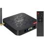 Android 9.0 TV Box, Pendoo X6 PRO Android TV Box 4GB RAM 32GB ROM, Dual-WiFi 2.4GHz/5GHz Bluetooth Quad Core 64 Bits 3D/4K Full HD/H.265/USB3.0 Android Box