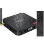Android 9.0 TV Box, Pendoo X6 PRO Android TV Box 4GB RAM 32GB ROM, Dual-WiFi 2.4GHz/5GHz Bluetooth Quad Core 64 Bits 3D/4K Full HD/H.265/USB3.0 Android Box