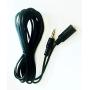 SuperEar Headphone Extension Cable 3.5mm Female/Male Jack 9.8 Feet for All Model SuperEar Amplifiers