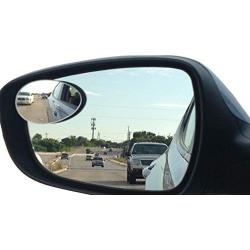 New Blind Spot Mirrors Can be Installed Adjustable or Fixed. Car Mirror for Blind Side / Door Mirrors by Utopicar Car Accessories | Wide Angle Rear View Mirrors [Frameless Design] (2 pack)