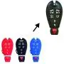 BAR Autotech Remote Key Silicone Rubber Keyless Entry Shell Case Fob and Key Skin Cover fit for Chrysler Town, Country Van, Dodge Grand Caravan, Volkswagen Routan (1 Pair) (Black+Red) BAR Autotech Remote Key Silicone Rubber Keyless Entry Shell Case Fob and Key Skin Cover fit for Chrysler Town, Country Van, Dodge Grand Caravan, Volkswagen Routan (1 Pair) (Black+Red)